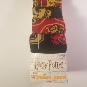Harry potter mens casual crew socks 5 pairs new